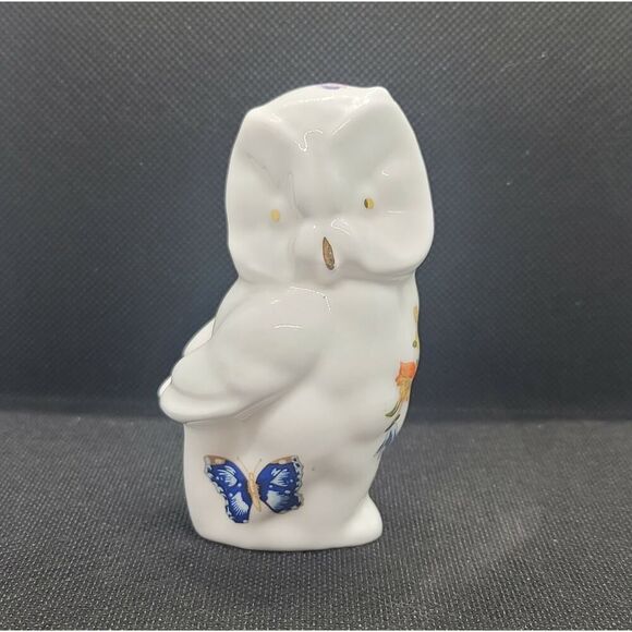 Vintage Aynsley Wild Tudor Owl Ornament Fine Bone China Birds - Picture 1 of 10